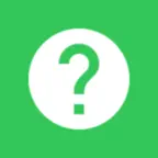 Simple FAQ iOS Icon