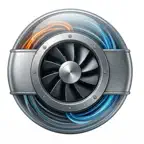 Air Duct Size Calculator iOS Icon