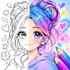 Color Pop: Coloring Book iOS Icon