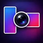 Dual-Shot Recorder: 2 Cameras iOS Icon