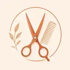 ヘアカットログ｜美容院・ヘアサロン記録 散髪・ヘアスタイル帳 iOS Icon