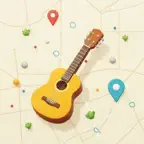 Learn Guitar: Lessons & Tuner iOS Icon