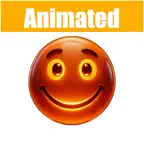 animated orange emojis iOS Icon
