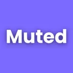 Muted - No contact tracker iOS Icon