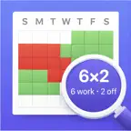 Work Shift Schedule Calendar iOS Icon