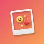 emol - Emoji Photo Decorator iOS Icon