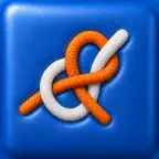Knots: 3D Guide & Marine Knot Icon