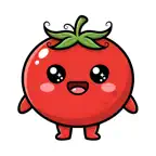 Cute Tomato Stickers iOS Icon