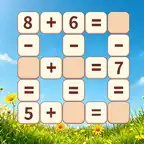 Math Bloom: Math Cross Puzzle iOS Icon