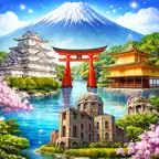 世界遺産コレクト｜日本の世界遺産を巡ろう 旅ログ&全国制覇 iOS Icon