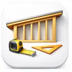 Skillion Roof Rafter Calc iOS Icon