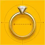 Ring Sizer: Size Measure Tool iOS Icon