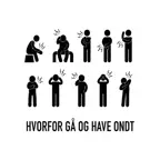 Hvorfor gå og have ondt - BB iOS Icon