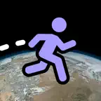 Run Around the World iOS Icon