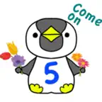 Alphabet penguin Stickers iOS Icon