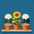 Blossom Rack: Flower Sort iOS Icon