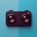 EchoCam: Dual Video Camera iOS Icon