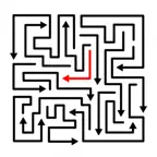 Arrow Escape: Maze Puzzle Out iOS Icon