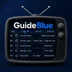 GuideBlue: Streaming Guide Icon