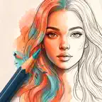 ColorPop : Doodle & Draw iOS Icon