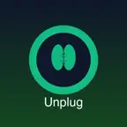 Unplug: Digital Detox Tracker iOS Icon