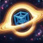 Four Dimensional Space iOS Icon