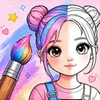 iColor: Coloring Book Maker iOS Icon