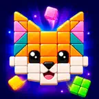 Mosaic Pop: Triangle Puzzle iOS Icon