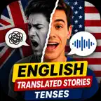 Listen English & Audio Stories iOS Icon