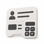 Payroll Calculator: WorkLogs44 iOS Icon