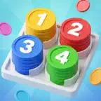 Merge Coin Brain POP:ASMR Sort iOS Icon
