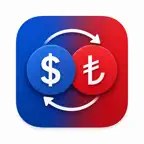 Turkish Lira to USD Converter iOS Icon