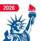US Citizenship Test Prep AI iOS Icon