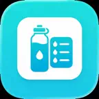 Water Tracker & Log: AquaLog iOS Icon