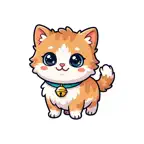 Chubby Kitten Stickers iOS Icon