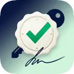 Sign PDF by Certificate iOS Icon