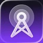 Mobile Coverage Map: 5G & 4G iOS Icon
