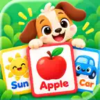 Kids Flashcards Learning Games iOS Icon
