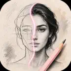 Sketch Steps: AI Loomis Draw icon