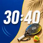 Beach Tennis Score & Stats iOS Icon