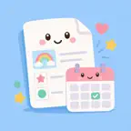 プリント整理 - 保育園・幼稚園のおたより管理 iOS Icon
