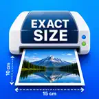 Print Photos Exact Size iOS Icon