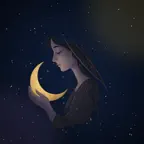 NightWhisper Moon Journal iOS Icon