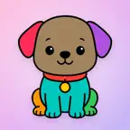 Colorful Hearts: Cute Coloring iOS Icon