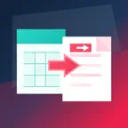 Excel to PDF File Converter iOS Icon