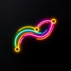 ColorFlow Worlds: Connect Dots Icon