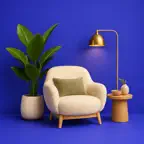 AI Home Design - HouseAI iOS Icon