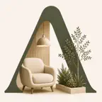 Atelion: AI Interior Design Icon