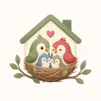 Family Nest: Home Coordination Icon