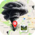 Tornado Position Tracker iOS Icon